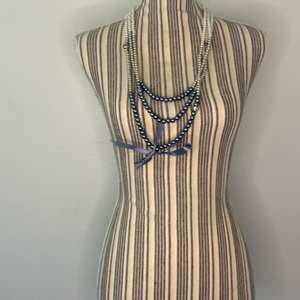 Long dash necklace